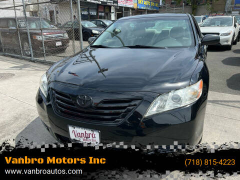 2007 Toyota Camry for sale at Vanbro Motors Inc in Staten Island NY
