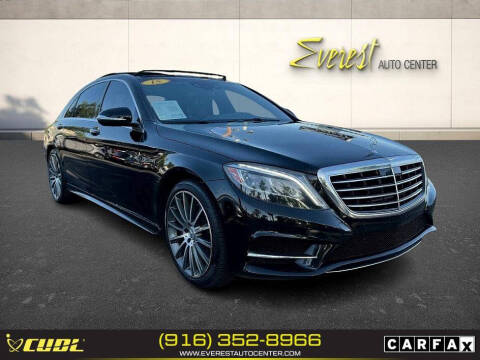 2015 Mercedes-Benz S-Class for sale at Everest Auto Center in Sacramento CA