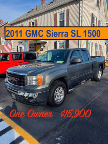 2011 GMC Sierra 1500 for sale at BR Sales LLC in Webster MA