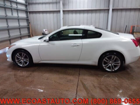 2009 Infiniti G37 Coupe for sale at East Coast Auto Source Inc. in Bedford VA