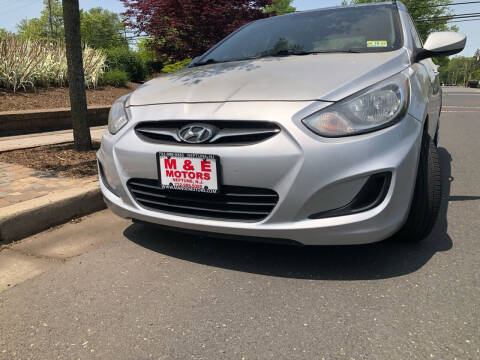 2013 Hyundai Accent for sale at M & E Motors in Neptune NJ