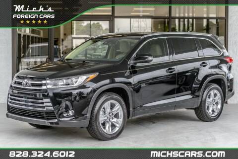 2019 Toyota Highlander for sale at Mich's Foreign Cars in Hickory NC