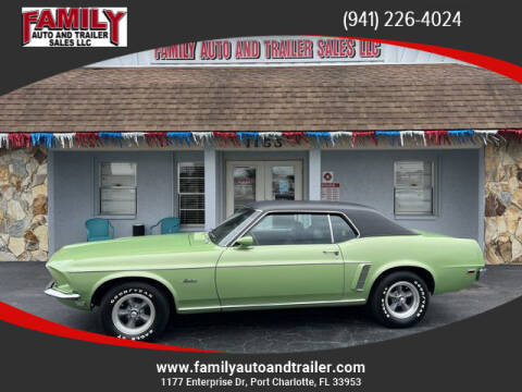 1969 Ford Mustang for sale at Family Auto and Trailer Sales LLC in Port Charlotte FL