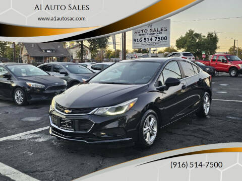 2018 Chevrolet Cruze for sale at A1 Auto Sales in Sacramento CA