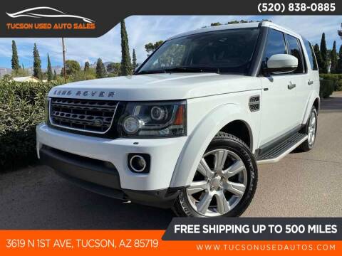 2015 Land Rover LR4 for sale at Tucson Used Auto Sales in Tucson AZ