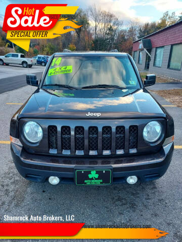 2014 Jeep Patriot for sale at Shamrock Auto Brokers, LLC in Belmont NH