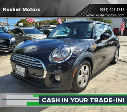2015 MINI Hardtop 2 Door for sale at Kosher Motors in Hollywood FL