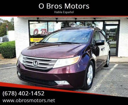 2012 Honda Odyssey for sale at O Bros Motors in Marietta GA