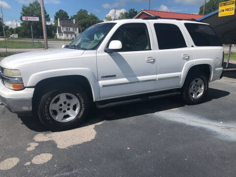 2002 Chevrolet Tahoe for sale at Mac's Auto Sales in Camden SC