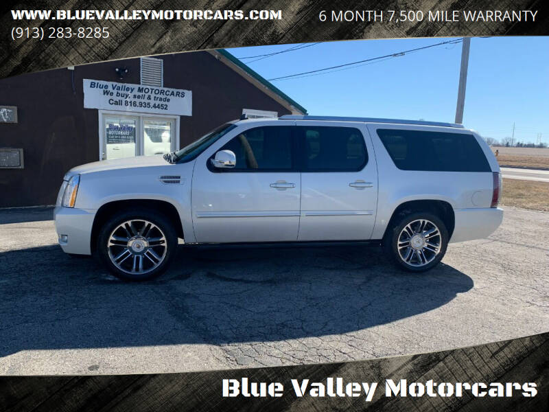 2012 Cadillac Escalade ESV for sale at Blue Valley Motorcars in Stilwell KS
