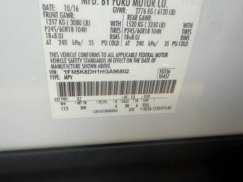 2017 Ford Explorer XLT