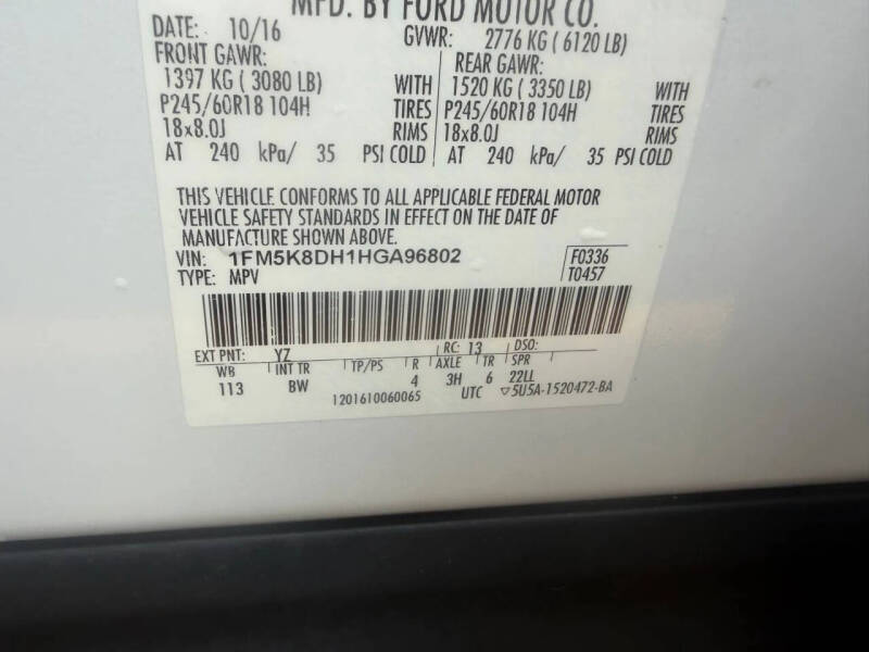 2017 Ford Explorer XLT