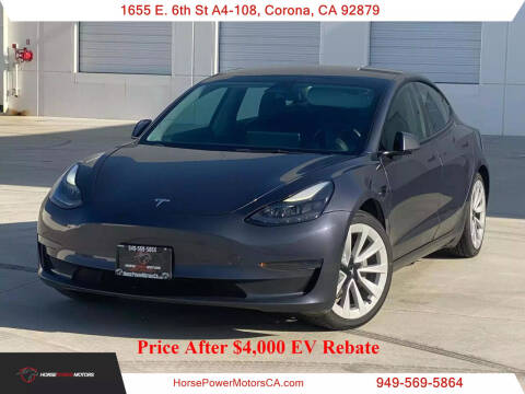2022 Tesla Model 3 for sale at HorsePower Motors in Norco CA