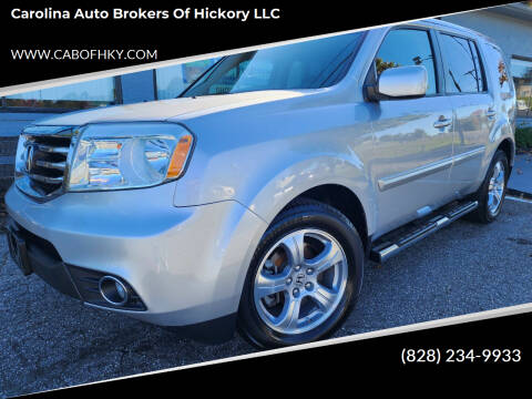 2012 Honda Pilot for sale at Carolina Auto Brokers of Hickory LLC in Newton NC