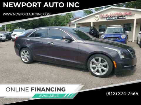 2015 Cadillac ATS for sale at NEWPORT AUTO INC in Tampa FL