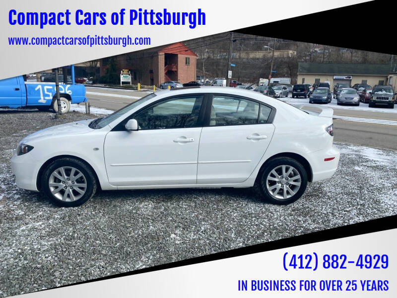 2008 Mazda MAZDA3 for sale at Compact Cars of Pittsburgh in Pittsburgh PA