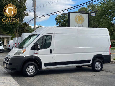 2020 RAM ProMaster for sale at Gaven Commercial Truck Center in Kenvil NJ