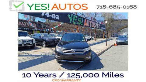 2013 Toyota Highlander for sale at Yes Auto in Elmhurst NY