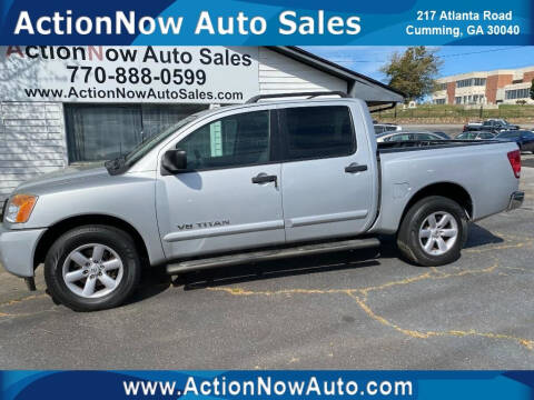 2013 Nissan Titan for sale at ACTION NOW AUTO SALES in Cumming GA