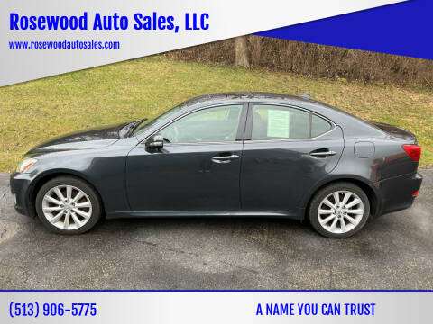 2010 Lexus IS 250 for sale at Rosewood Auto Sales, LLC in Hamilton OH