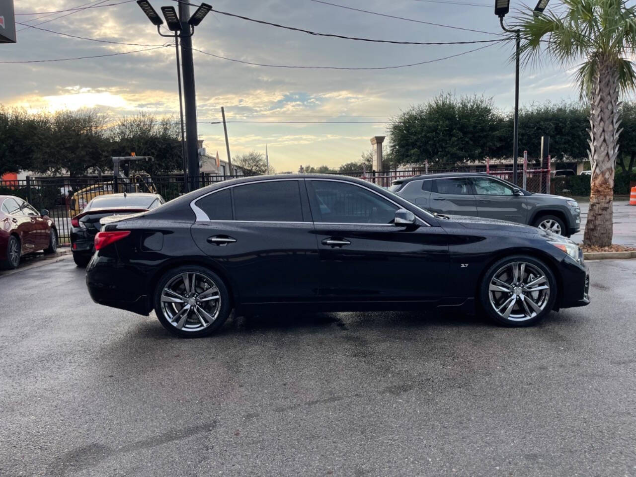 2014 INFINITI Q50 for sale at SMART CHOICE AUTO in Pasadena, TX