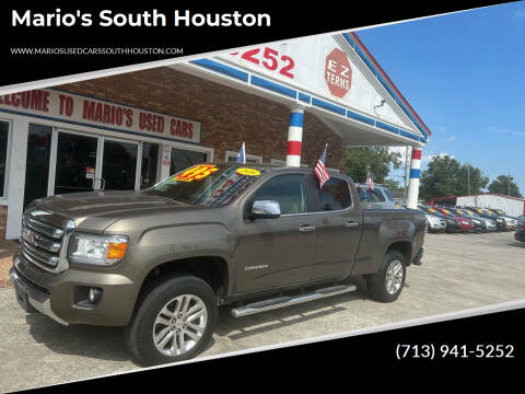 2016 GMC Canyon for sale at Mario's South Houston in South Houston TX