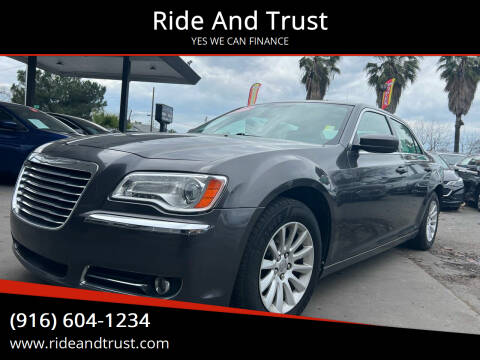 2013 Chrysler 300 for sale at Ride And Trust in Sacramento CA