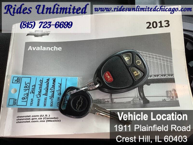 2013 Chevrolet Avalanche LS Black Diamond