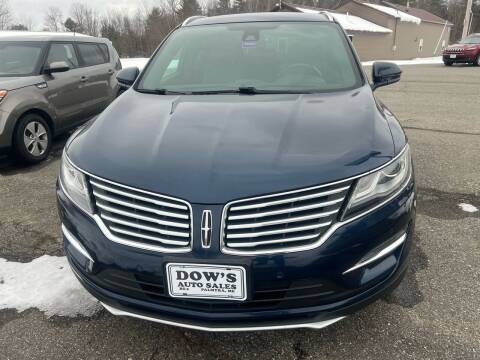 2017 Lincoln MKC for sale at DOW'S AUTO SALES in Palmyra ME