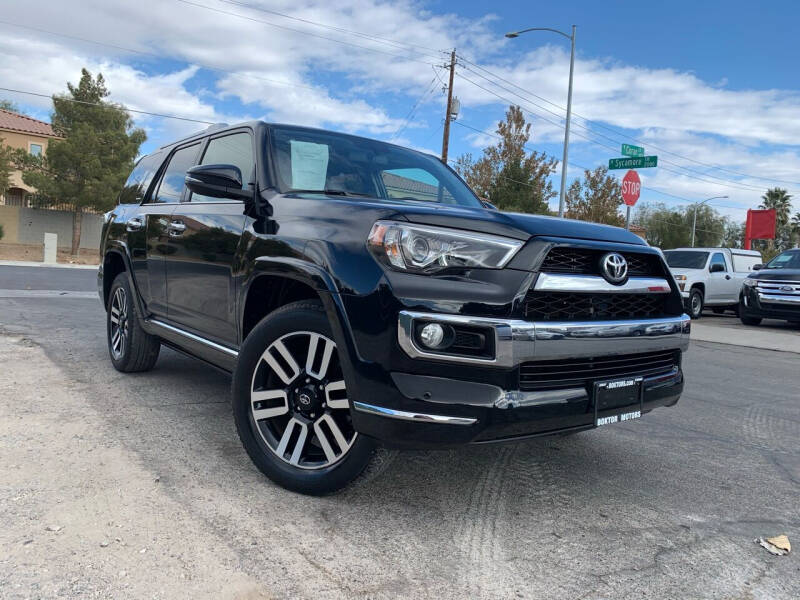 2017 Toyota 4Runner for sale at Boktor Motors - Las Vegas in Las Vegas NV