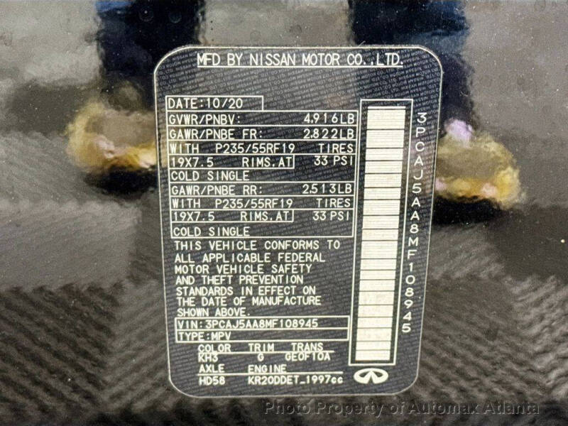 2021 Infiniti QX50 Pure