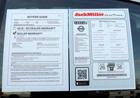 2015 Subaru Legacy 2.5i Premium