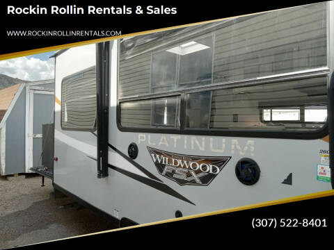 2022 Forest River Wildwood FSX for sale at Rockin Rollin Rentals & Sales in Rock Springs WY