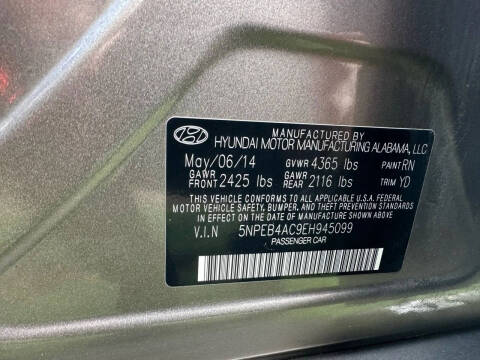 2014 Hyundai Sonata GLS