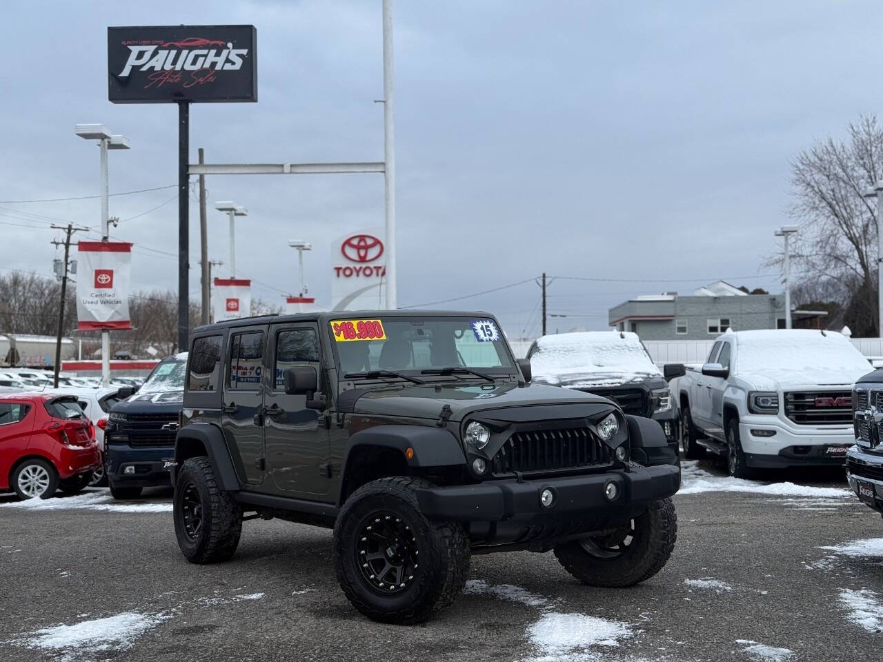 2015 Jeep Wrangler Unlimited for sale at Paugh s Auto Sales in Binghamton, NY