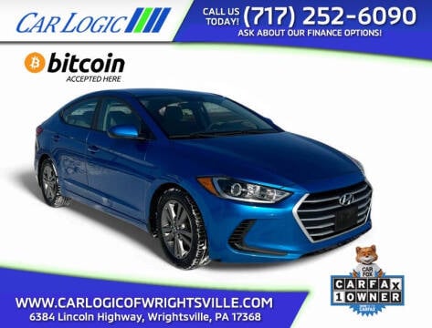 2017 Hyundai Elantra for sale at Car Logic of Wrightsville in Wrightsville PA