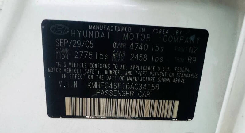 2006 Hyundai Azera Limited