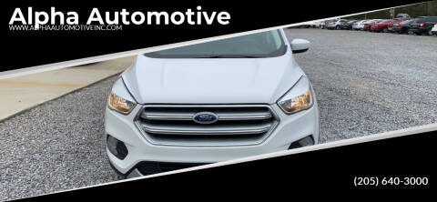 2017 Ford Escape for sale at Alpha Automotive in Odenville AL