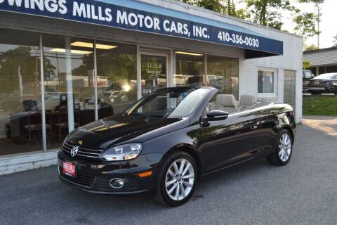 2013 Volkswagen Eos for sale at Owings Mills Motor Cars in Owings Mills MD