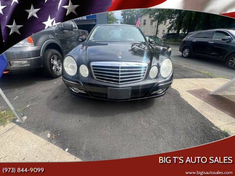 2008 Mercedes-Benz E-Class for sale at Big T's Auto Sales in Belleville NJ