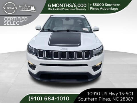 2020 Jeep Compass for sale at PHIL SMITH AUTOMOTIVE GROUP - Pinehurst Nissan Kia in Southern Pines NC