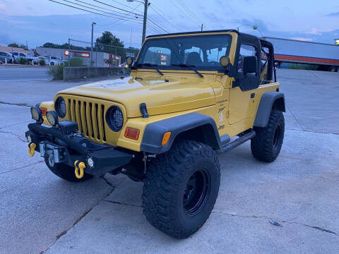 2001 Jeep Wrangler for sale at Global Imports of Dalton LLC in Dalton GA