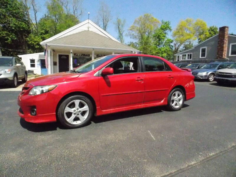 2012 Toyota Corolla for sale at AKJ Auto Sales in West Wareham MA