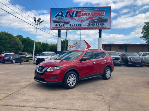 2017 Nissan Rogue for sale at ANF AUTO FINANCE in Houston TX