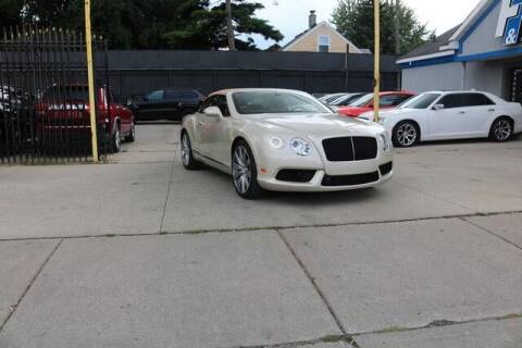 2014 Bentley Continental for sale at F & M AUTO SALES in Detroit MI