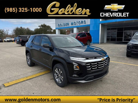 2025 Chevrolet Equinox for sale at GOLDEN MOTORS in Cut Off LA