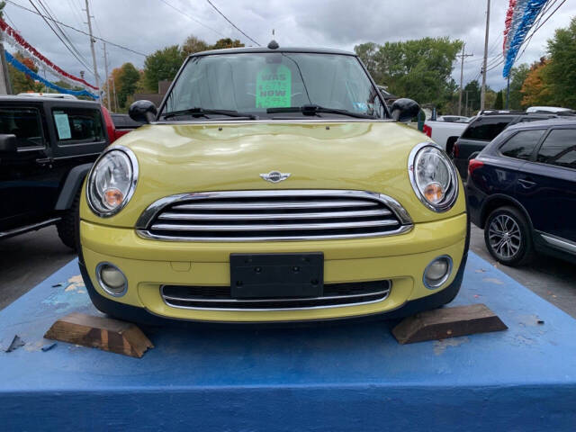 2010 MINI Cooper for sale at Chuckie Bizzarro's Fleetwing Auto in Erie, PA