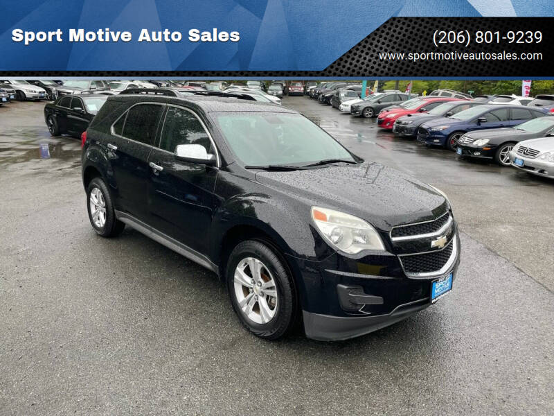 2012 Chevrolet Equinox for sale at Sport Motive Auto Sales in Seattle WA
