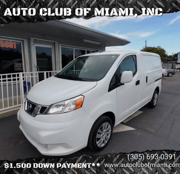 2020 Nissan NV200 for sale at AUTO CLUB OF MIAMI, INC in Miami FL