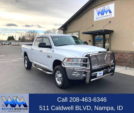 2010 Dodge Ram 3500 for sale at Western Mountain Bus & Auto Sales in Nampa ID